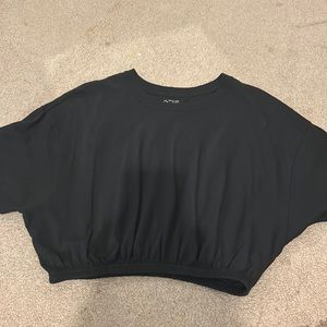 Offline by Aerie size small black cropped tshirt top